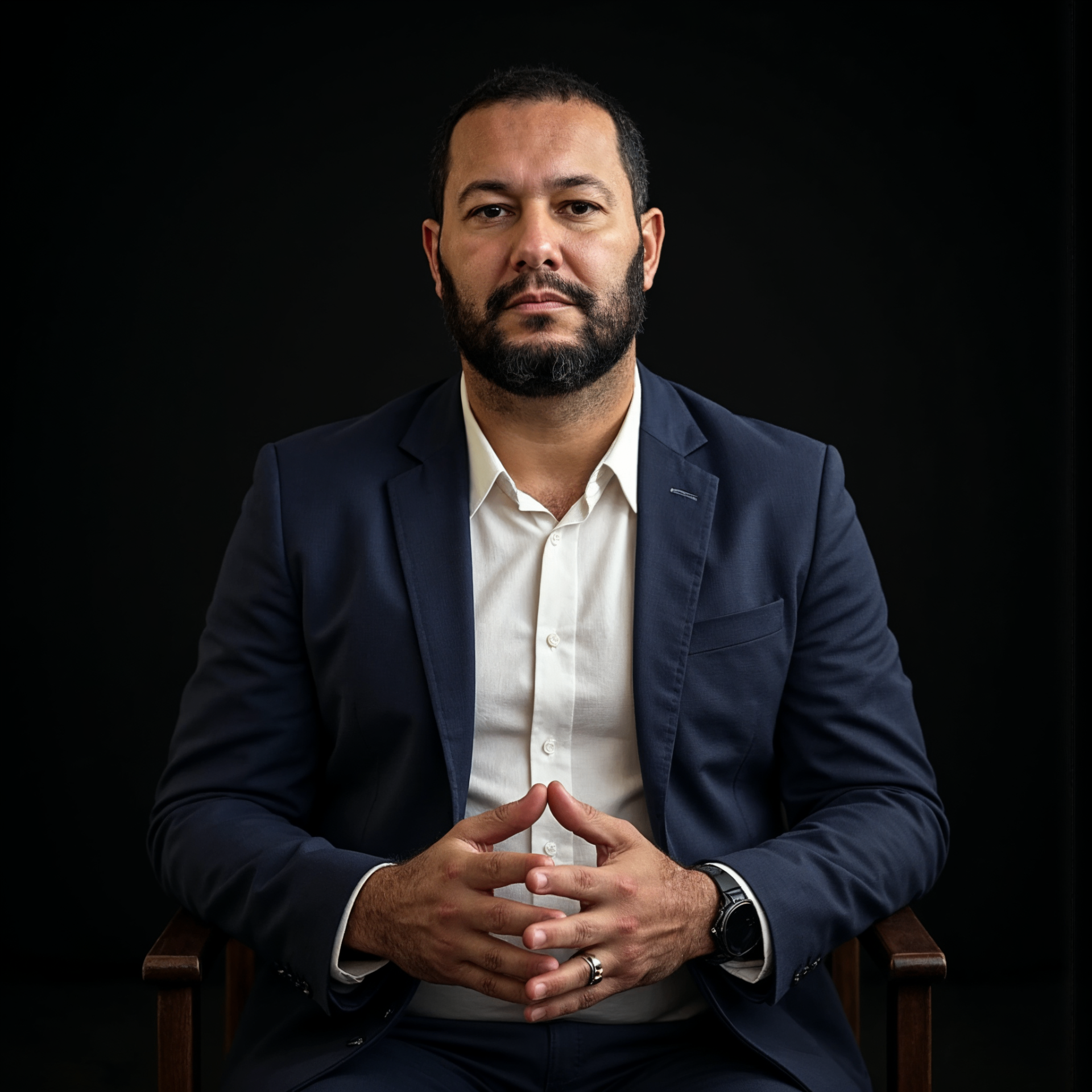 Retrato do Professor Daniel Figueiredo, mentor da Mentoria Ad Sumus